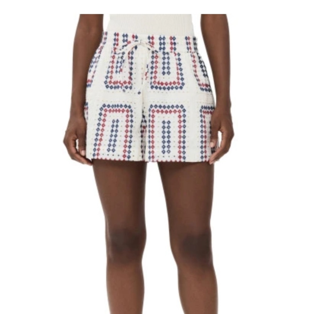Hill House home Audrey short geo eyelet